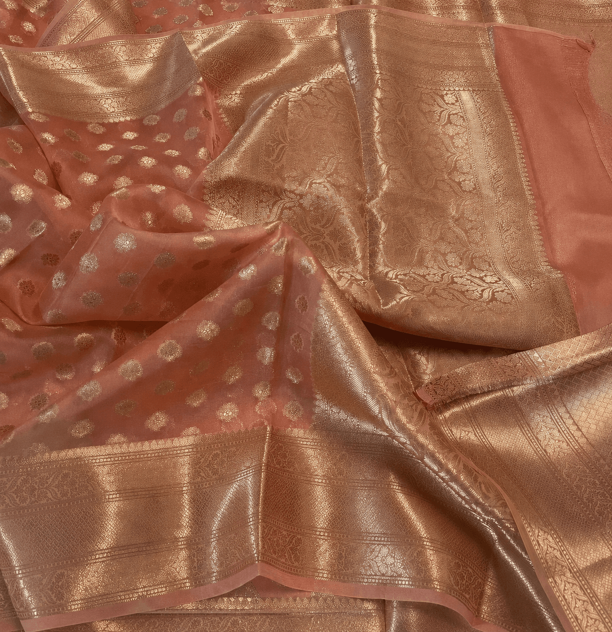 Kora silk apparel, handwoven